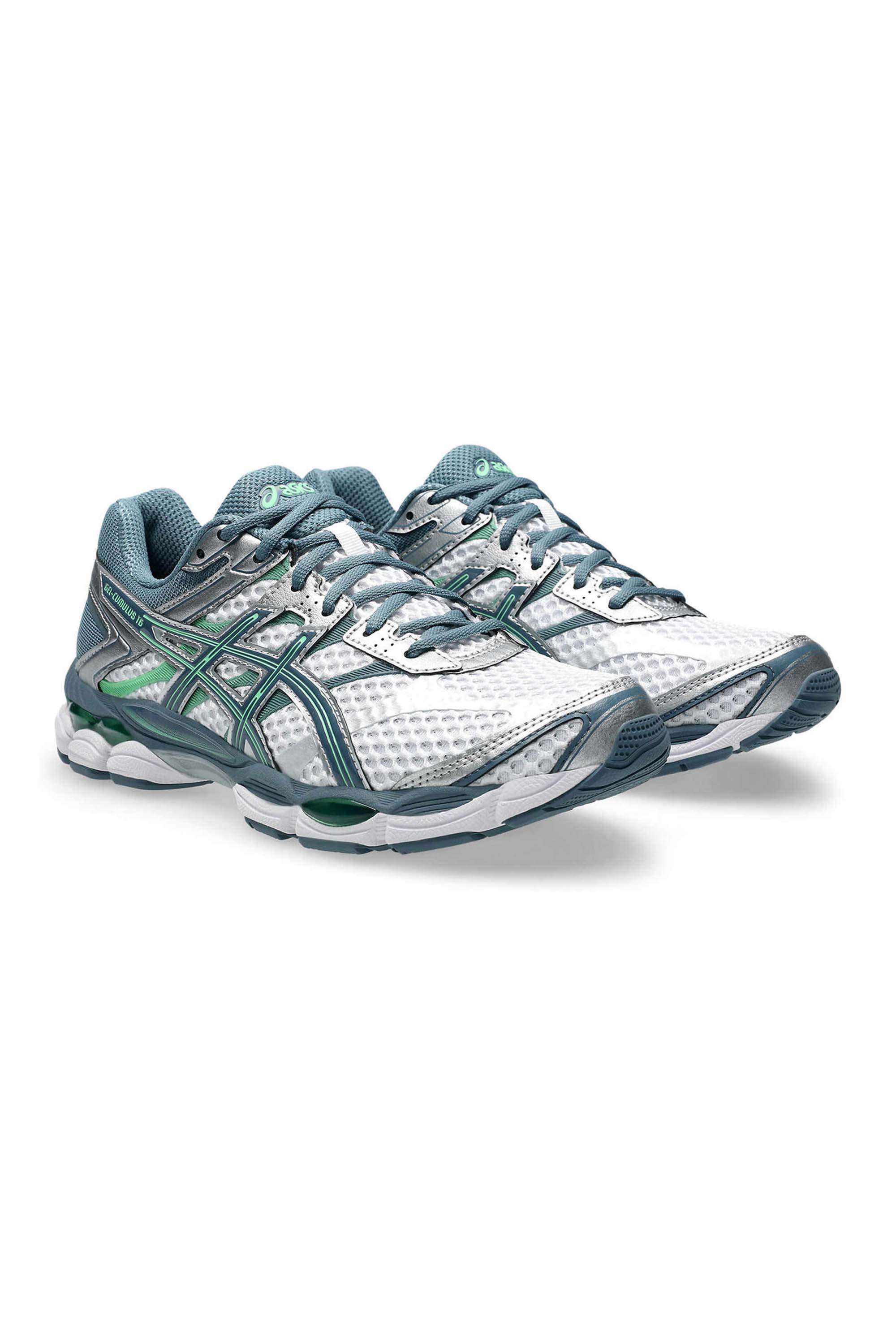 Gel-Cumulus-16-Synthetic-Leather-Lace-Up-Unisex-Sports-Shoes