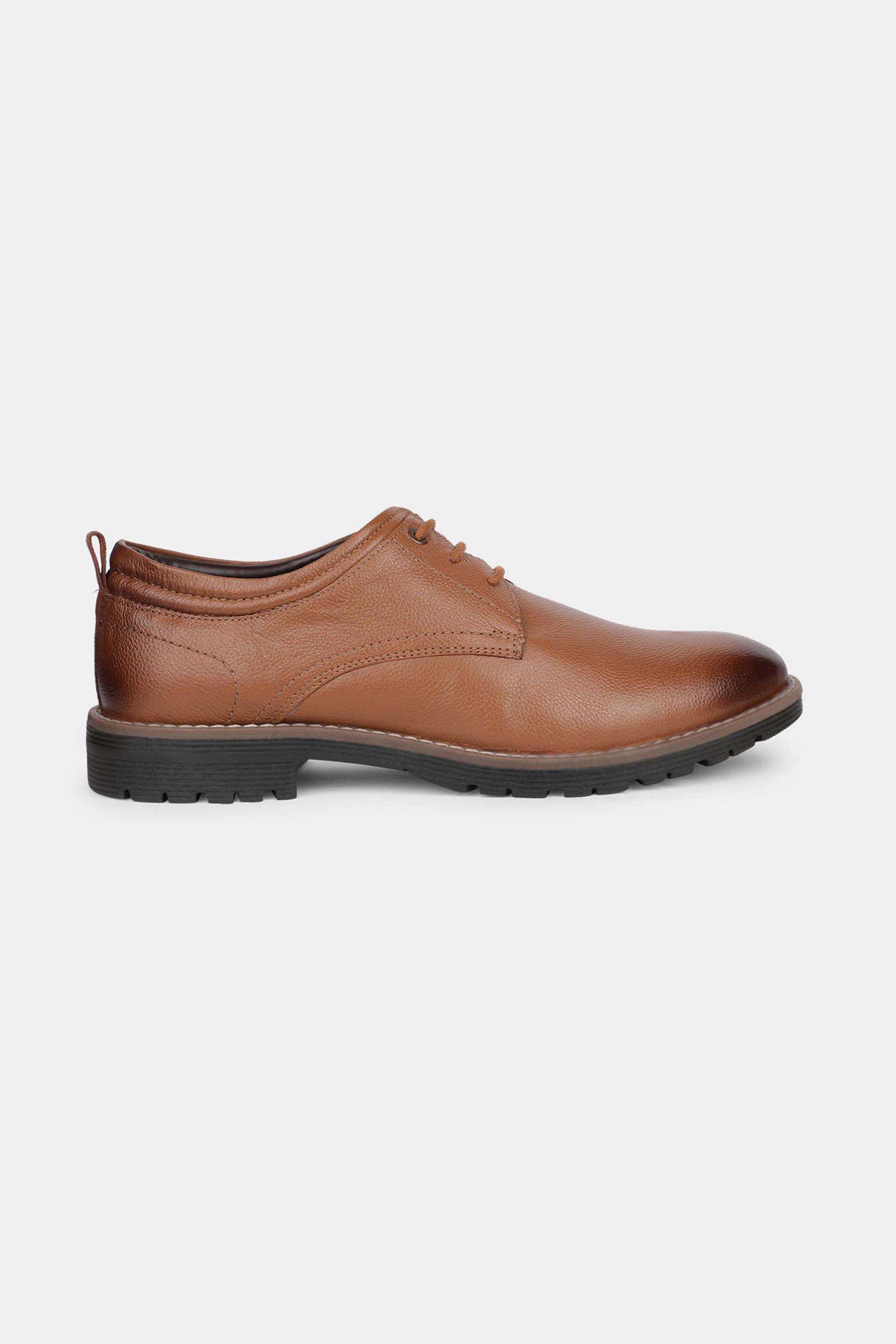 Knox-Derby-Leather-Low-Tops-Lace-Up-Men-s-Formal-Shoes