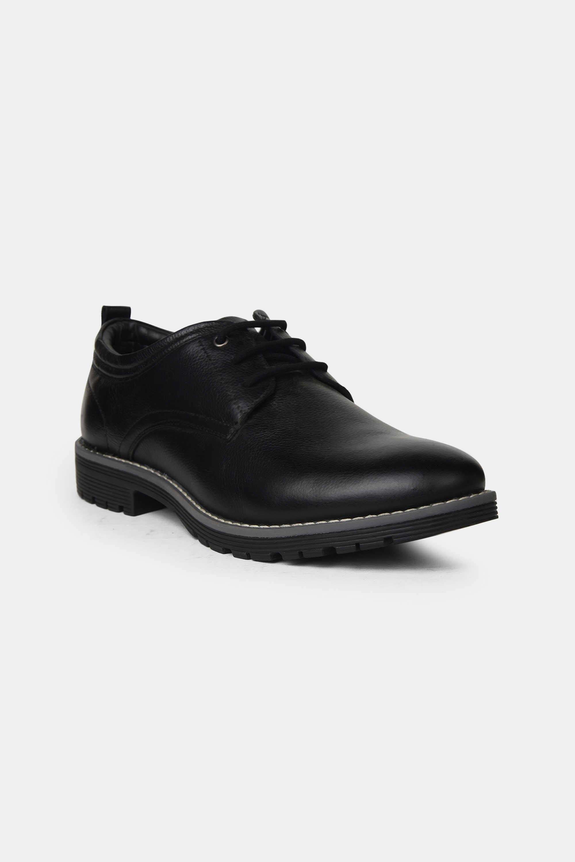 Knox-Derby-Leather-Low-Tops-Lace-Up-Men-s-Formal-Shoes