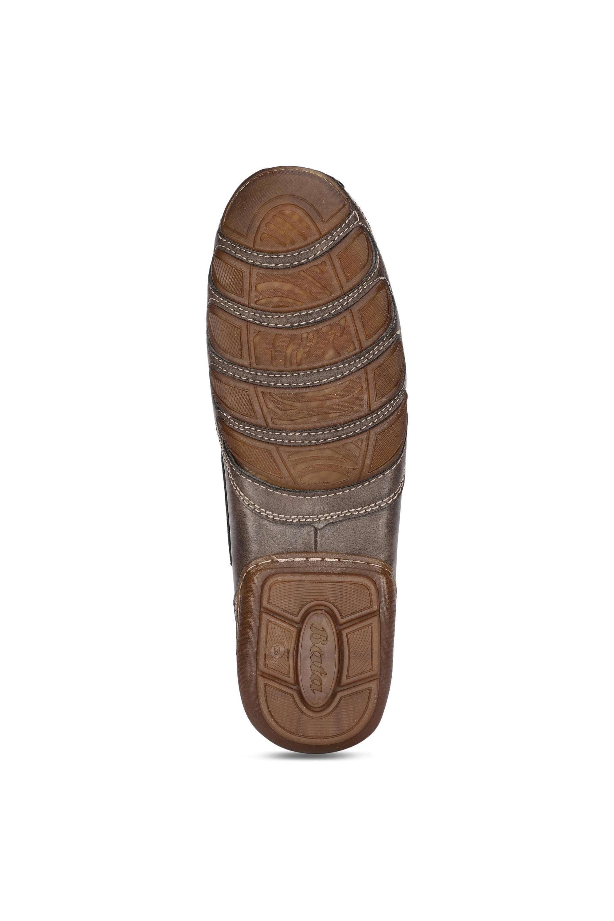 Buy Red Label Brown Mocca Synthetic Slip-On Men's Casual Shoes