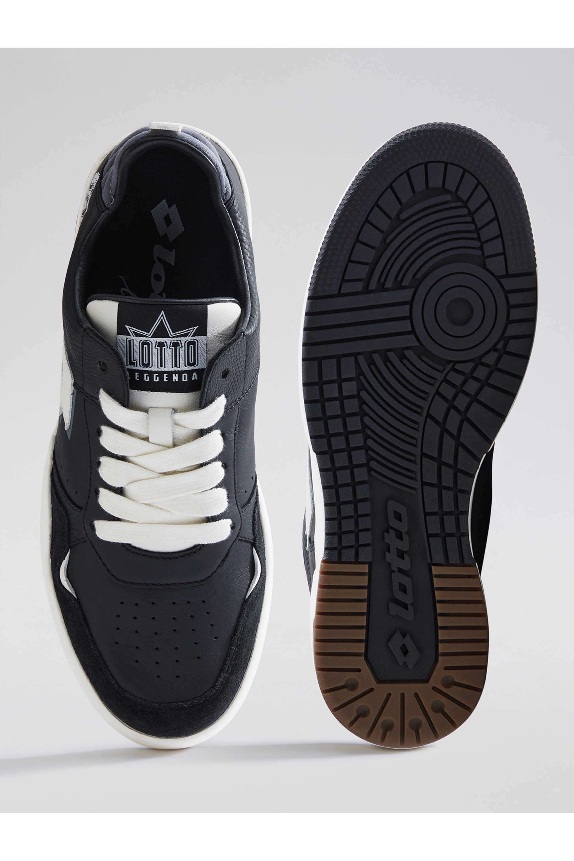 Leggenda-Hoop-Star-OG-Leather-Low-Tops-Lace-Up-Men-s-Sneakers