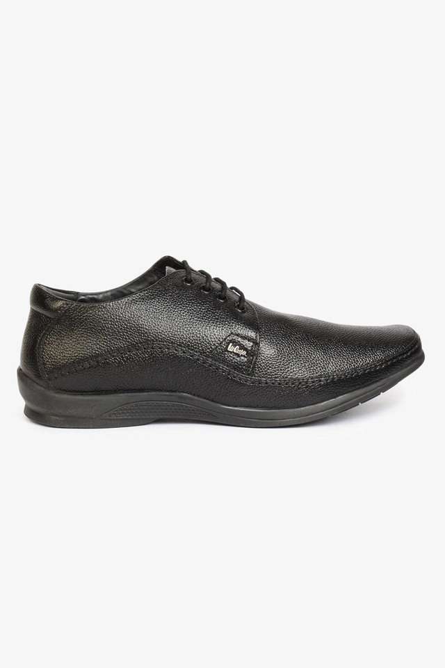 Leather-Regular-Lace-Up-Mens-Derby-Shoes