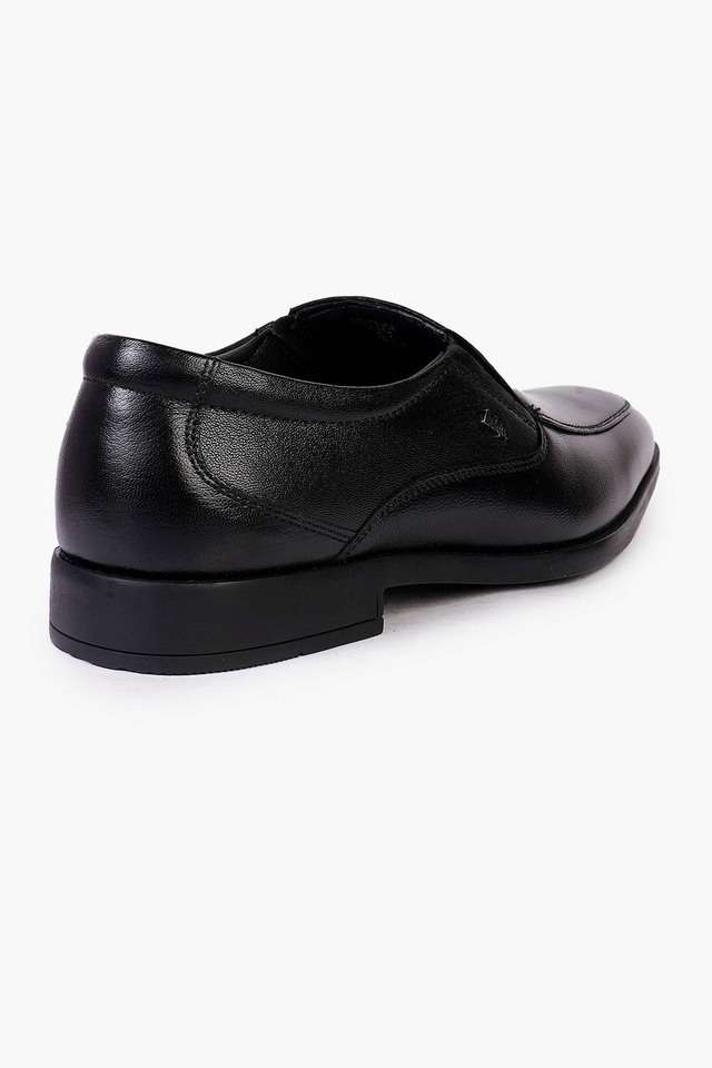 Buy Lee Cooper Black Leather Slip-on Men's Formal Shoes Shoppers