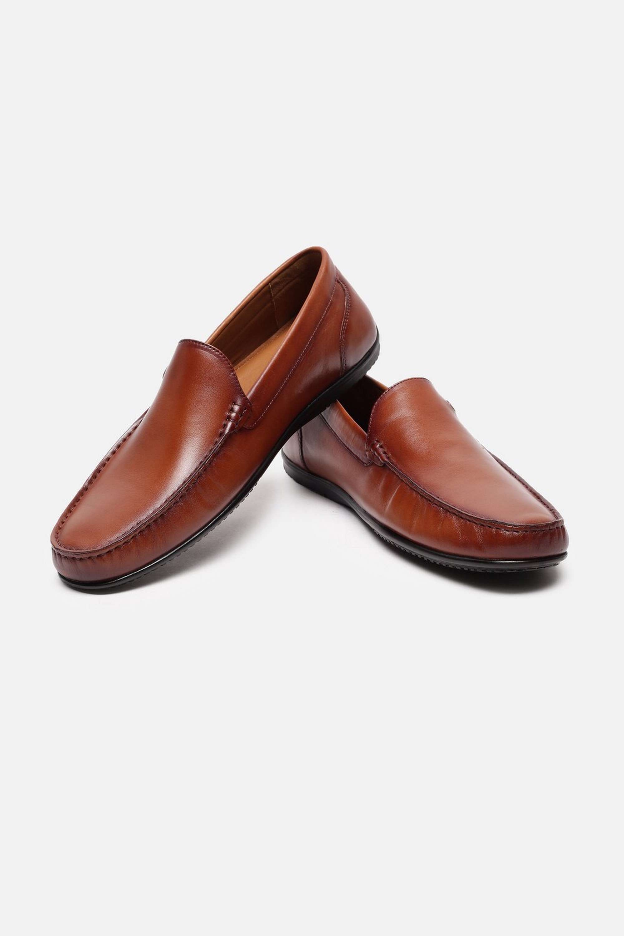 Leather-Low-Tops-Lace-Up-Men-s-Loafers