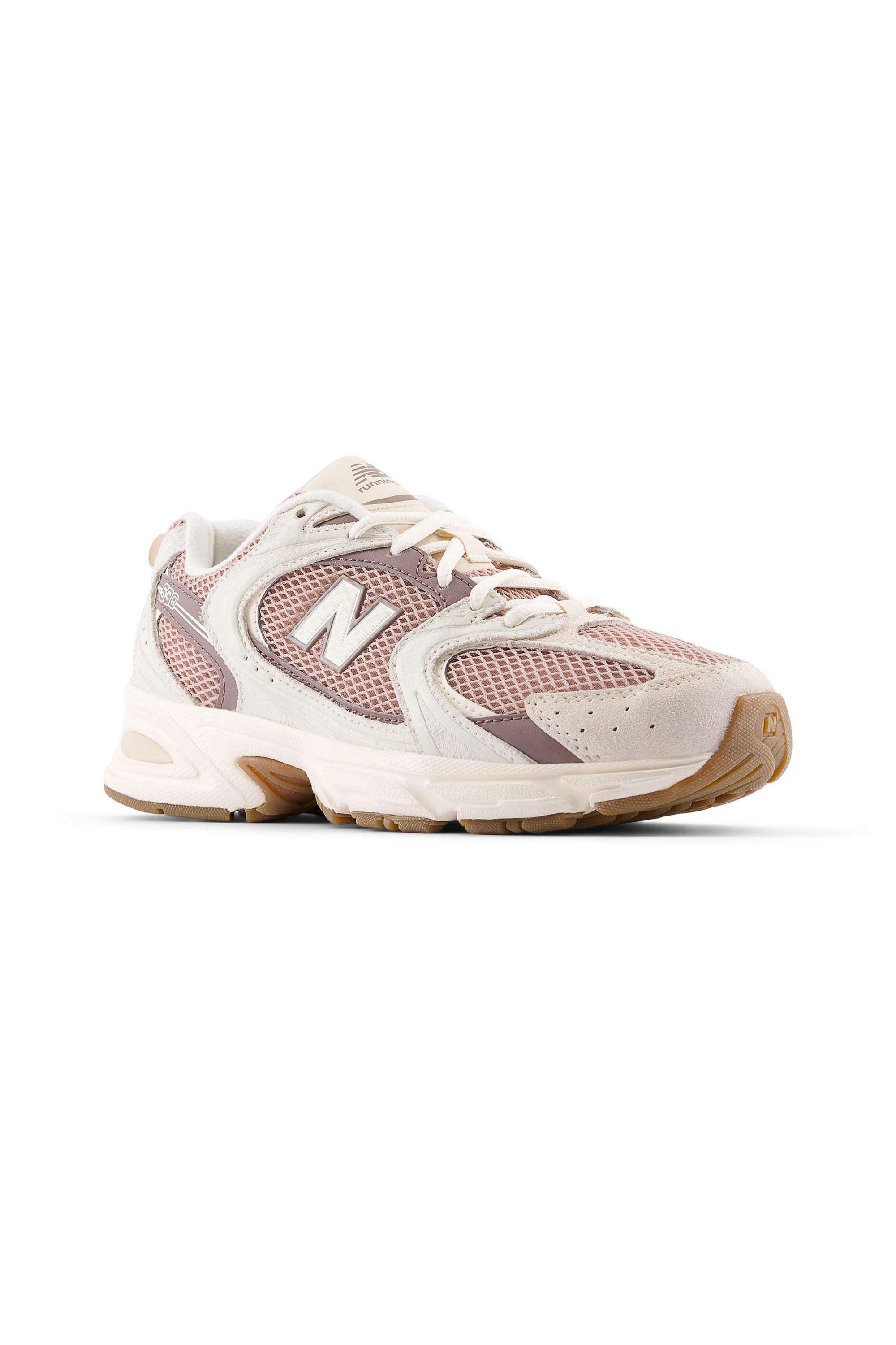530-Synthetic-Mesh-Mid-Tops-Lace-Up-Unisex-Sneakers