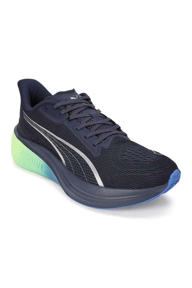 Buy Puma blue Darter Pro Fade Textile Lace Up Men's Sports Shoes
