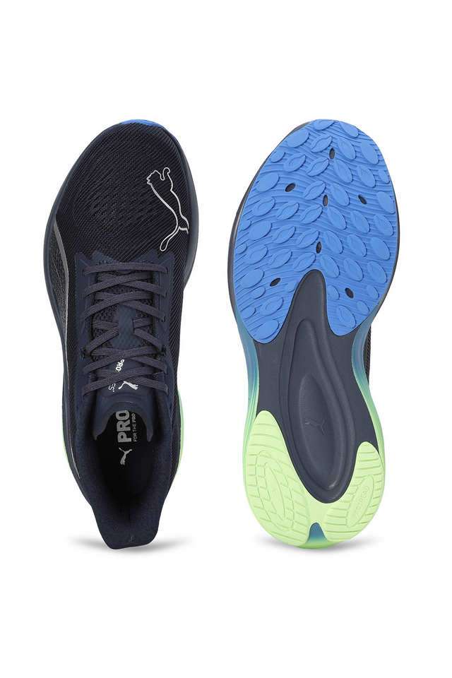 Buy Puma blue Darter Pro Fade Textile Lace Up Men's Sports Shoes