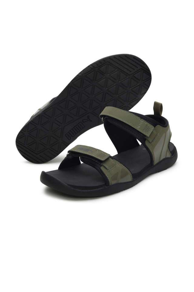 Buy Puma green Path Reload IDP Synthetic Low Tops Lace Up Men's