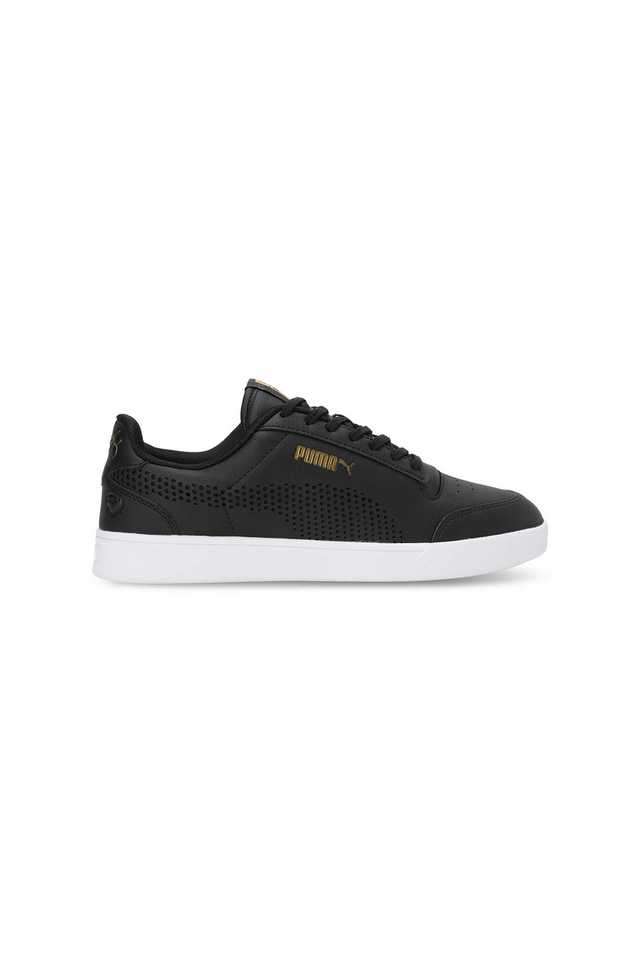 Buy Puma Black Shuffle One8 V4 Synthetic Lace Up Men's Sneakers