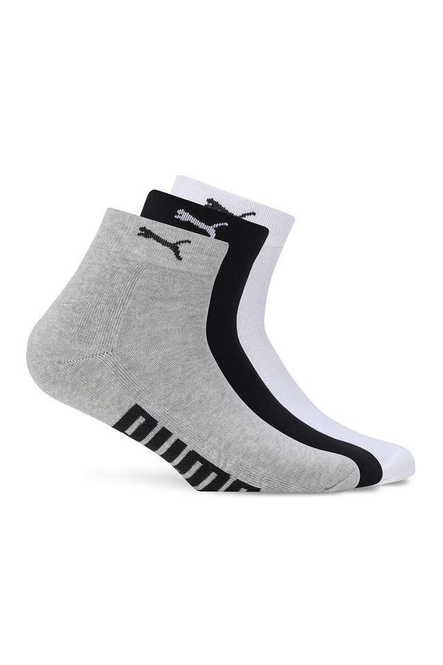 Solid-Blended-Unisex-Ankle-Socks---Pack-of-3