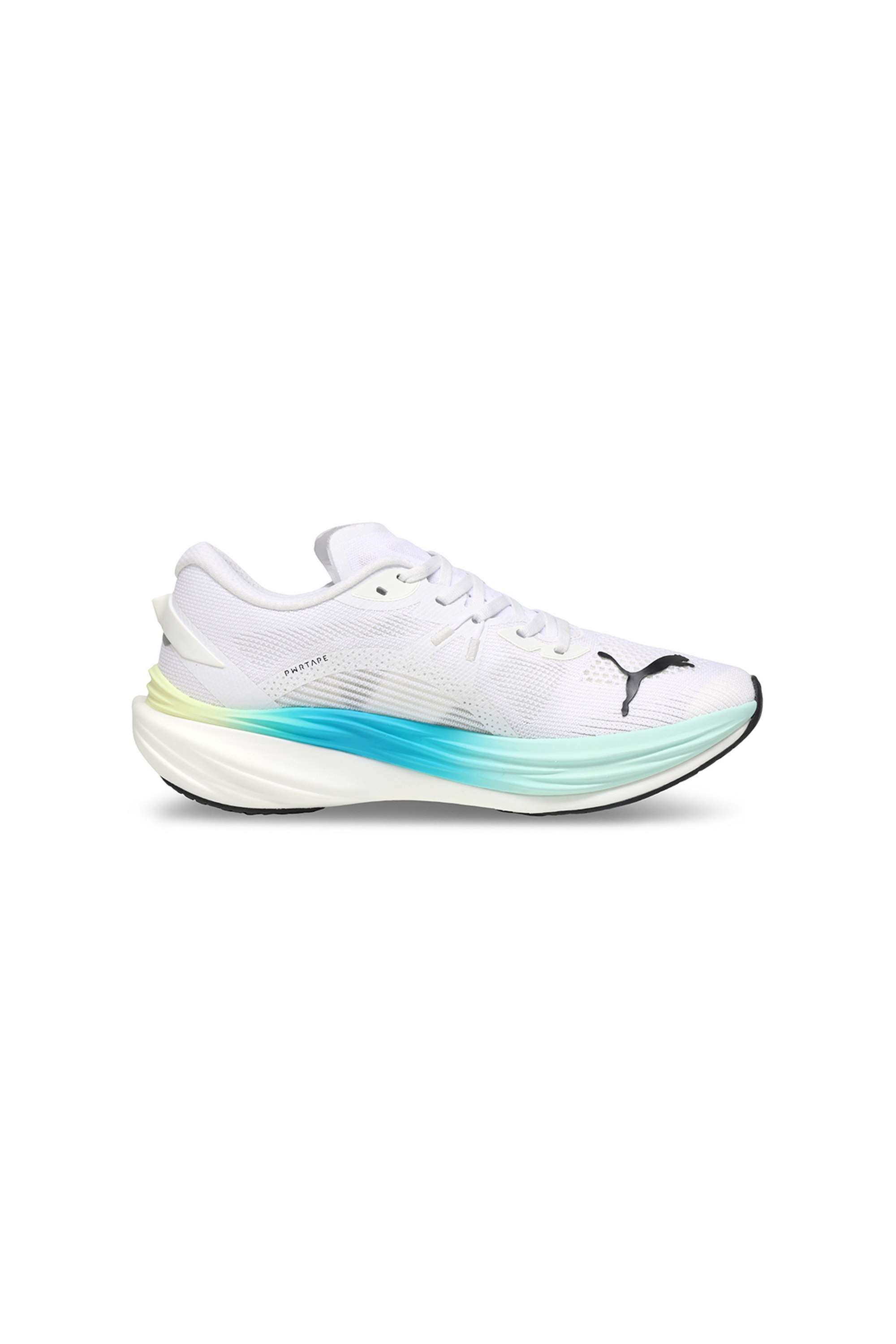Buy Puma White Deviate NITRO™ 3 Max Cushion Mesh Low Tops Lace Up