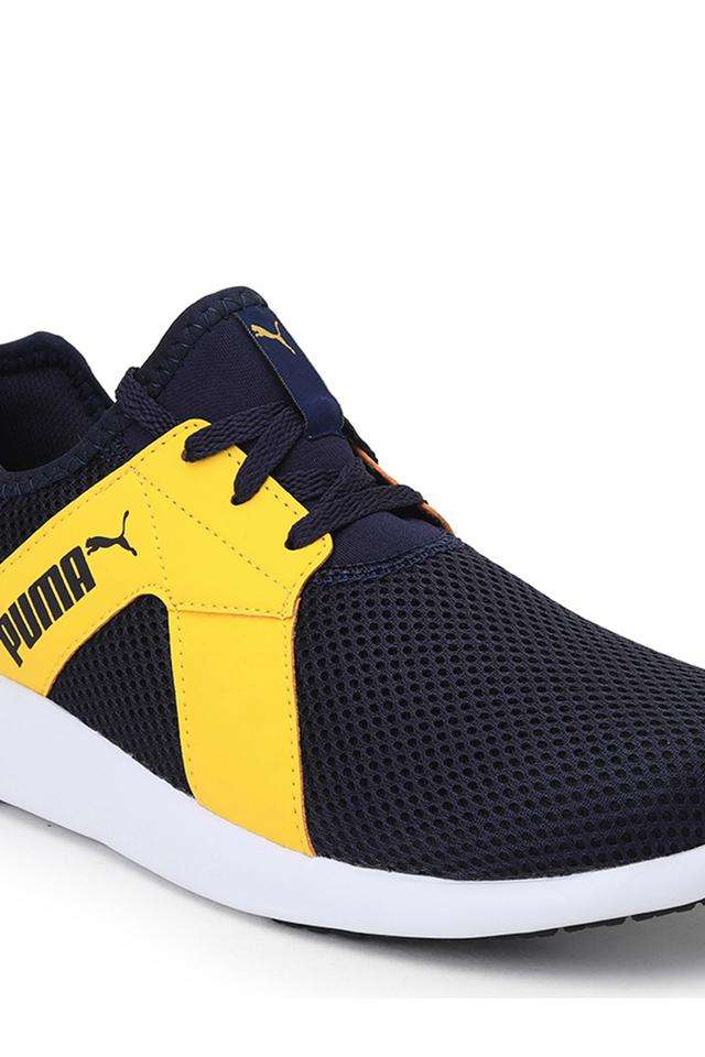 Buy Puma blue Zod Runner V3 IDP Textile Lace Up Men's Sports Shoes