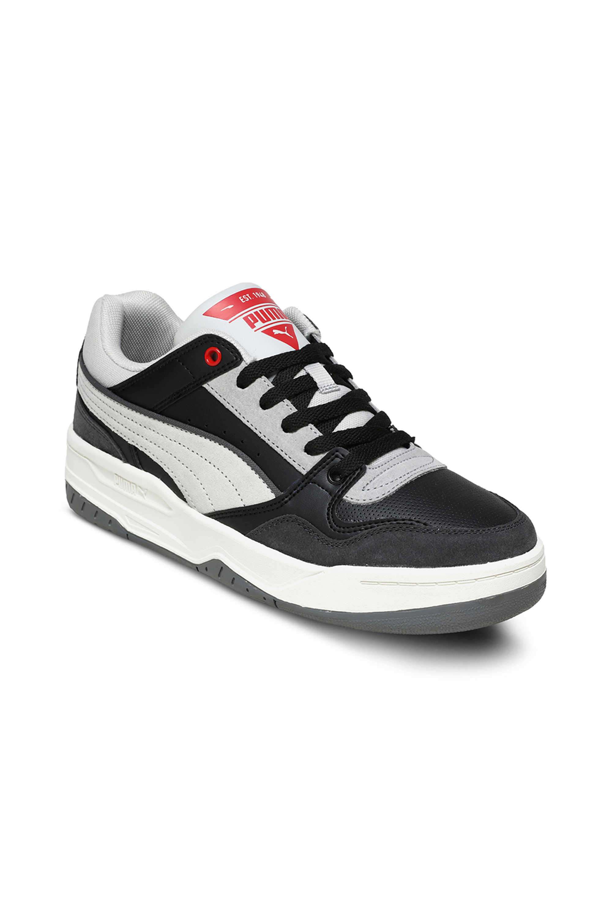 Rebound-Retro-Leather-Low-Tops-Lace-Up-Men-s-Sneakers