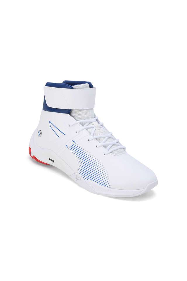Buy Puma White Bmw Mms A3Rokart Mid Synthetic Lace Up Men's