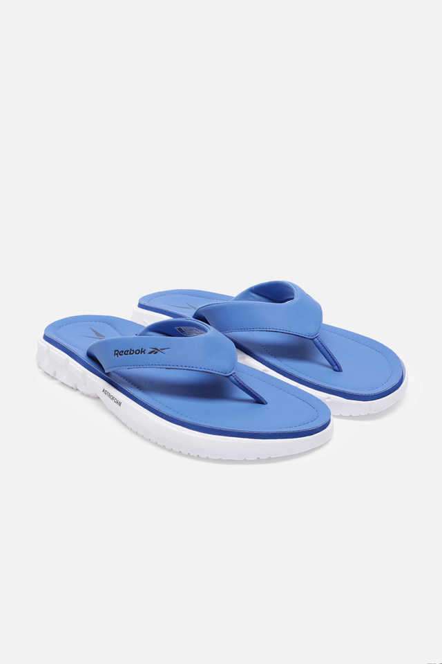 Buy Reebok blue Synthetic Low Tops Slip-on Men's Slippers