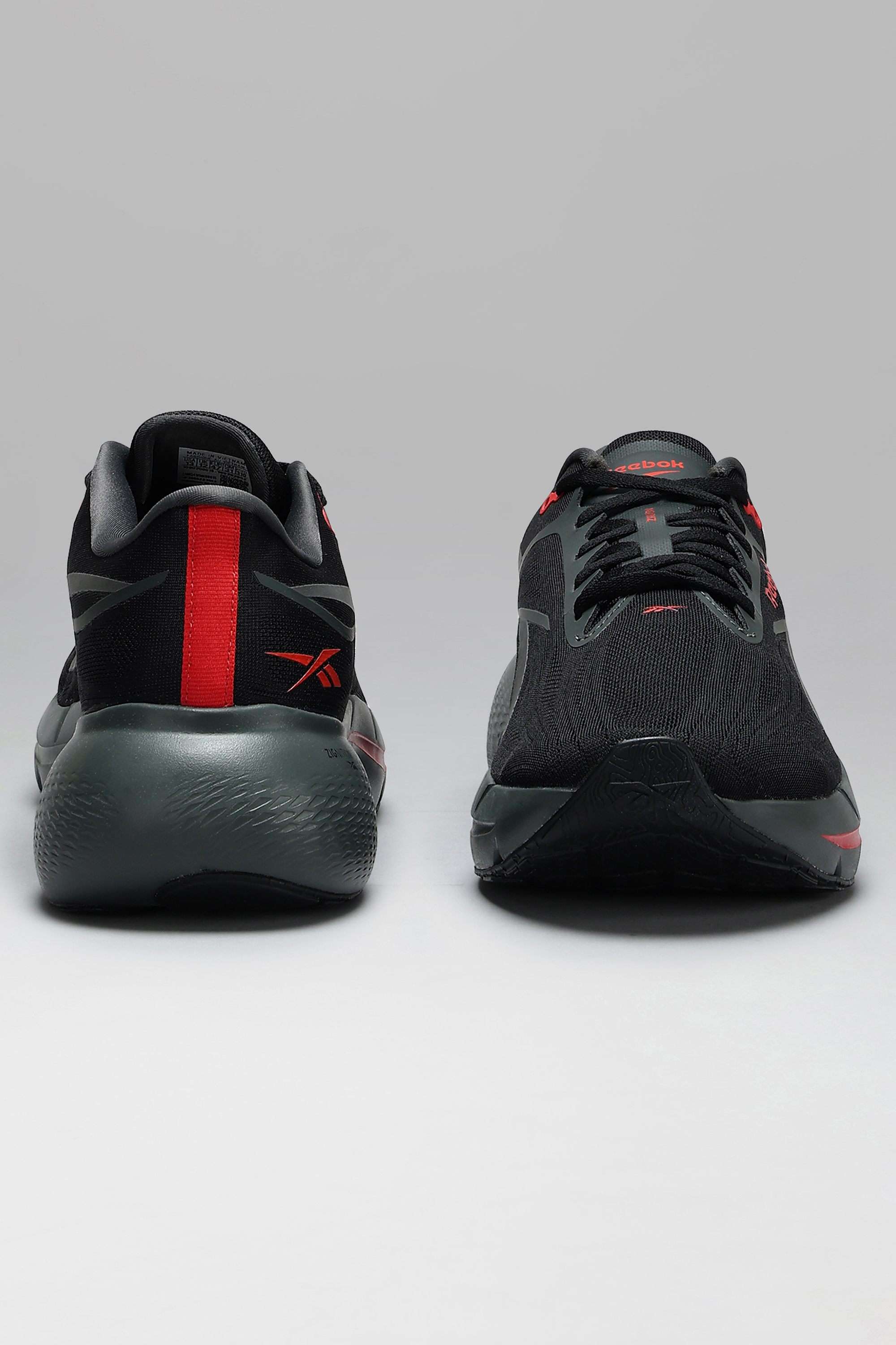 Buy Reebok Black Zignition Synthetic Low Tops Lace up Men's Casual