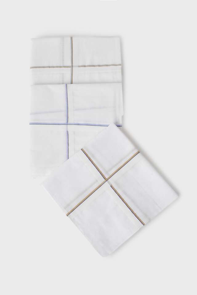 Cotton-Men-s-Handkerchief-White-Pack-of-3