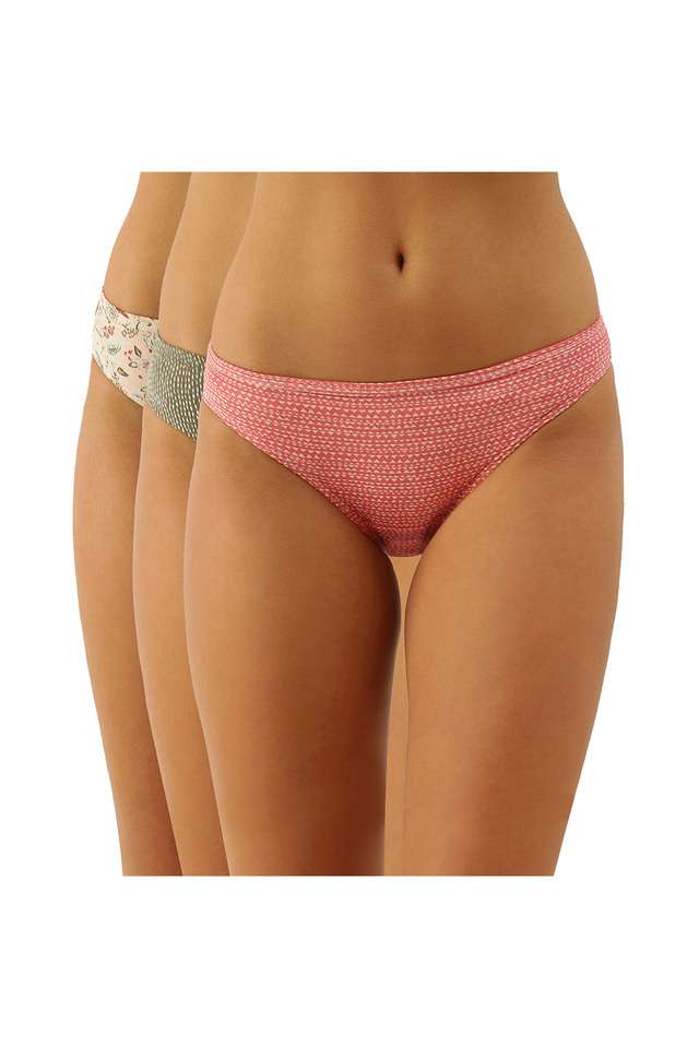 Cotton-Blend-Knit-Women-s-Intimate-Wear-Panties