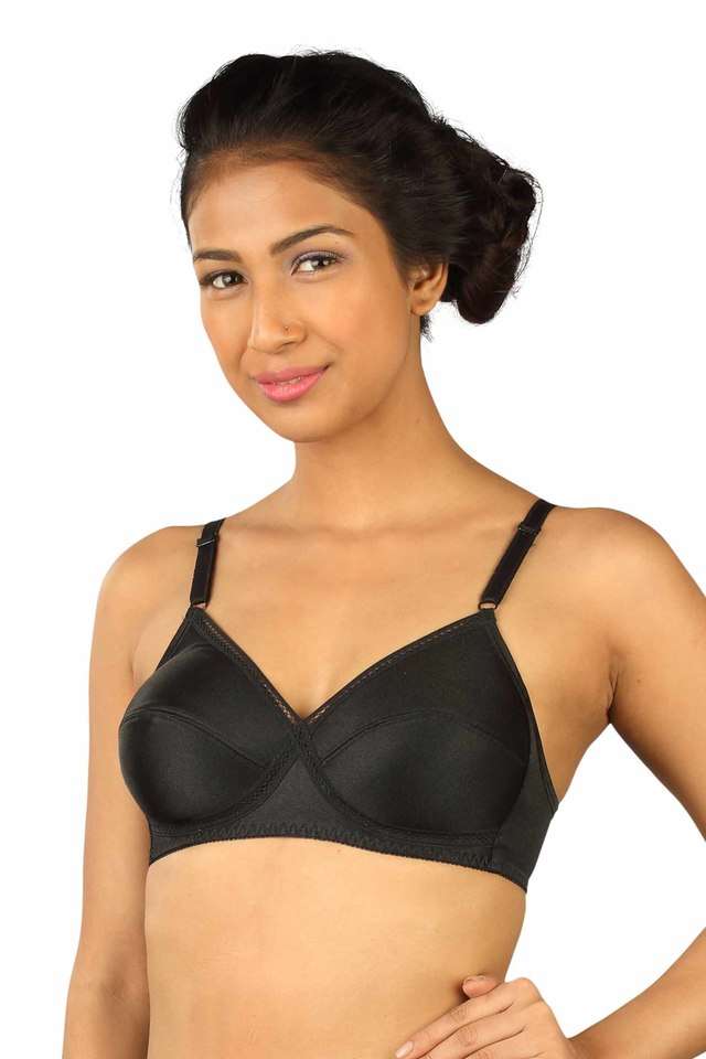 Non-Wired-Fixed-Straps-Non-Padded-Women-s-Every-Day-Bra