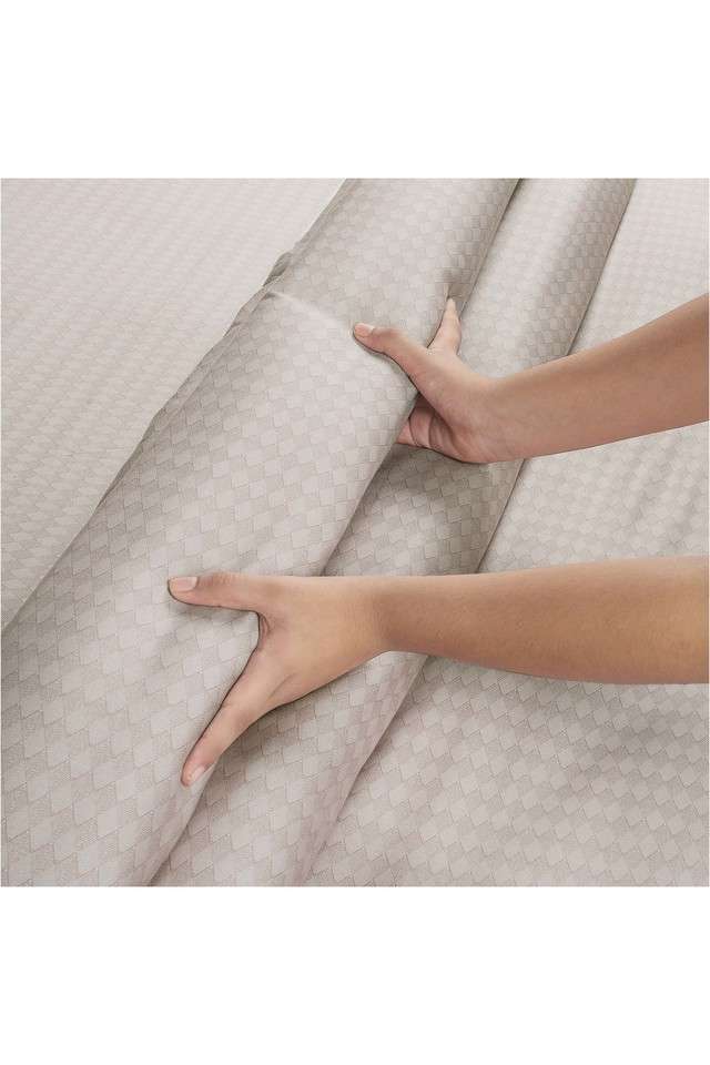 Yogalife-Tokyo-Cotton-500-TC-King-Bed-Sheet-with-2-Pillow-Covers---02-Sepia