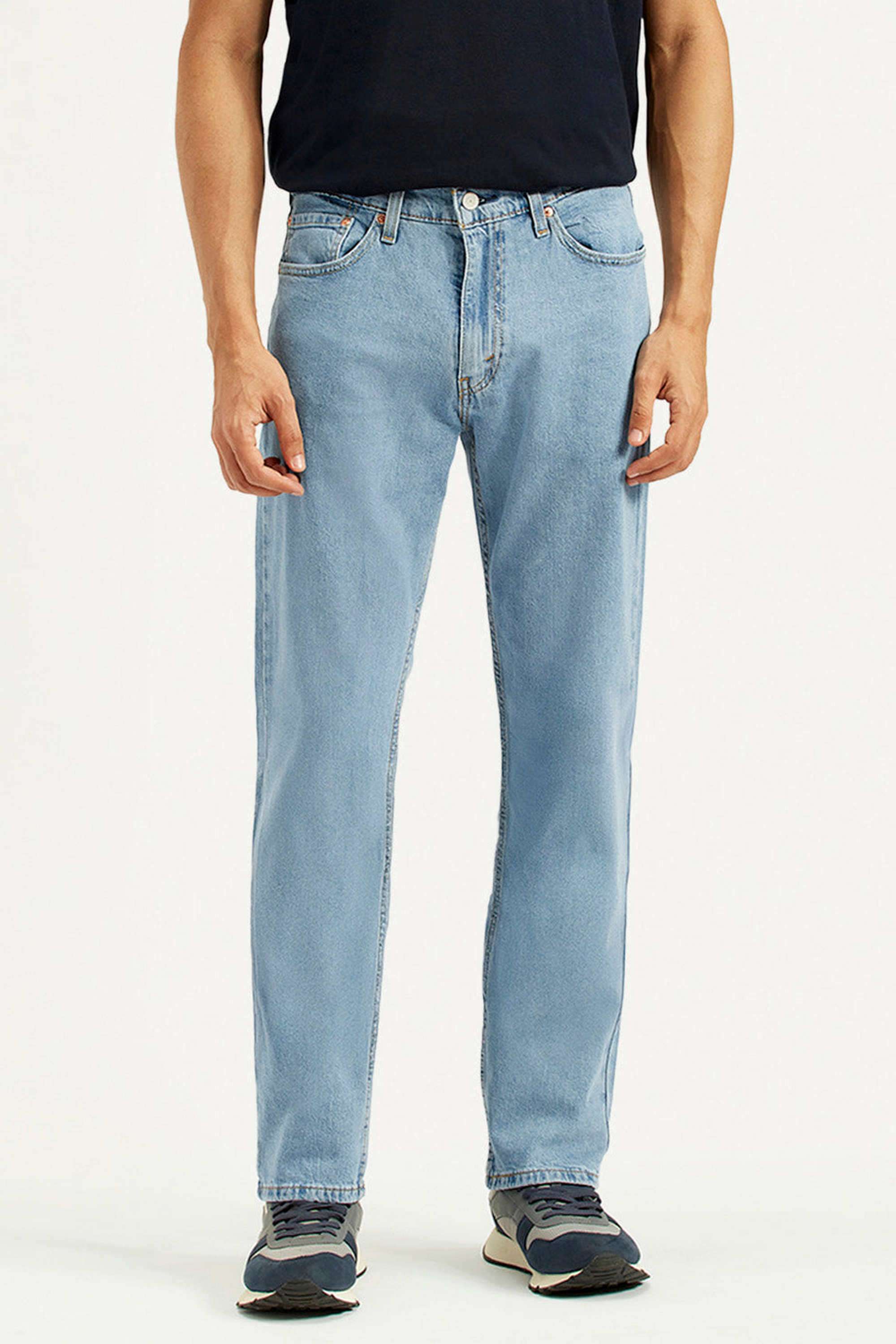Light-Wash-Cotton-Slim-Fit-Men-s-Jeans