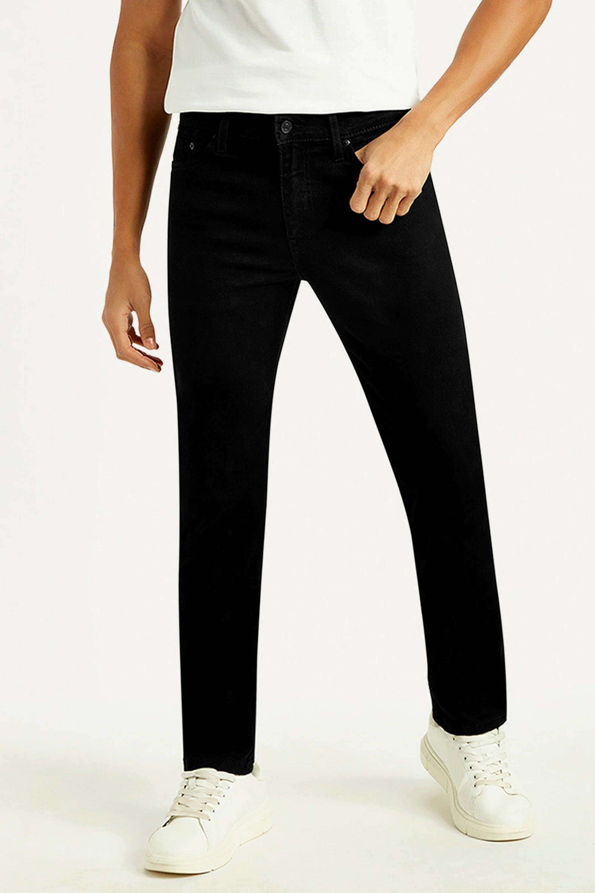 Light-Wash-Cotton-Slim-Fit-Men-s-Jeans