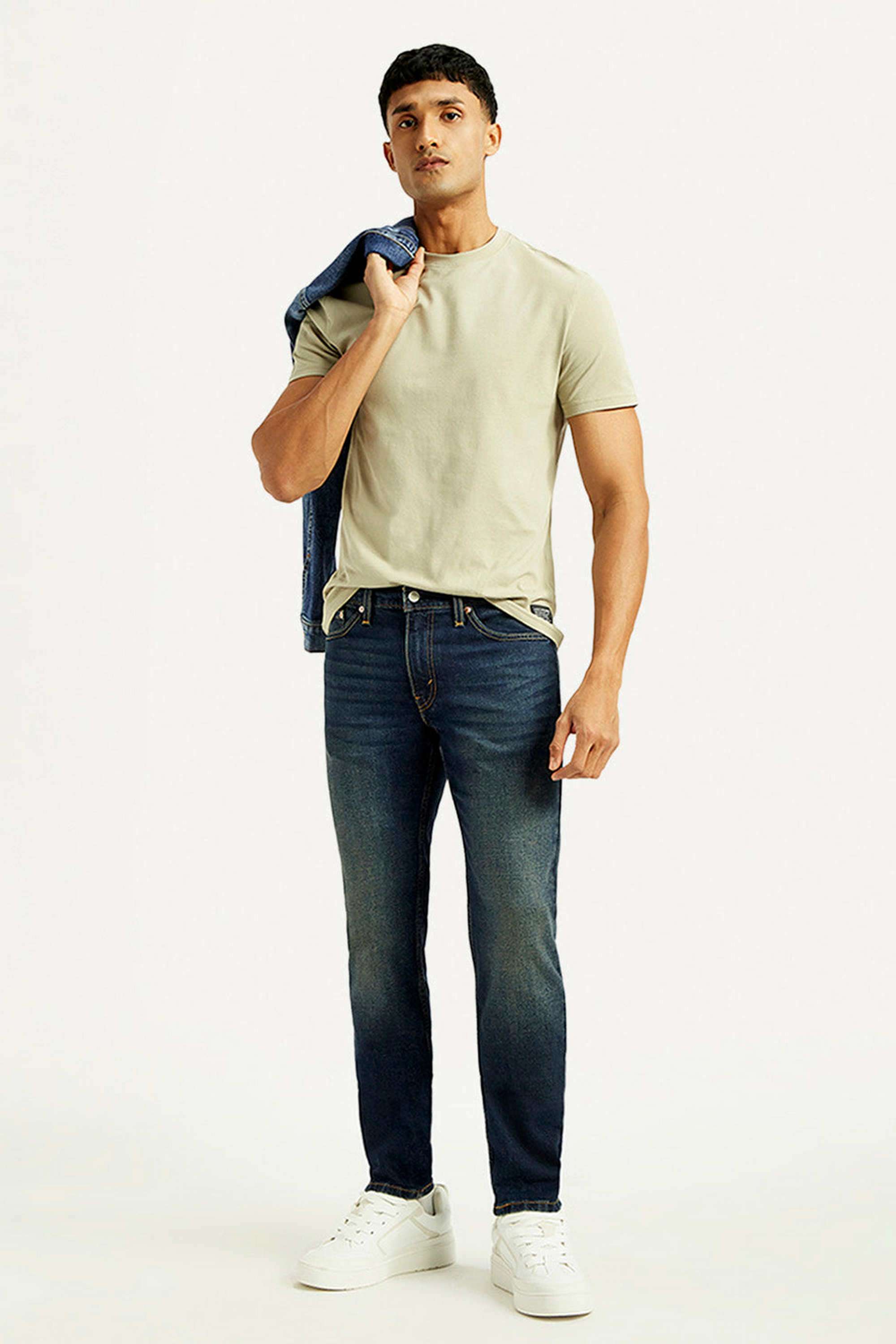 Light-Wash-Cotton-Slim-Fit-Men-s-Jeans