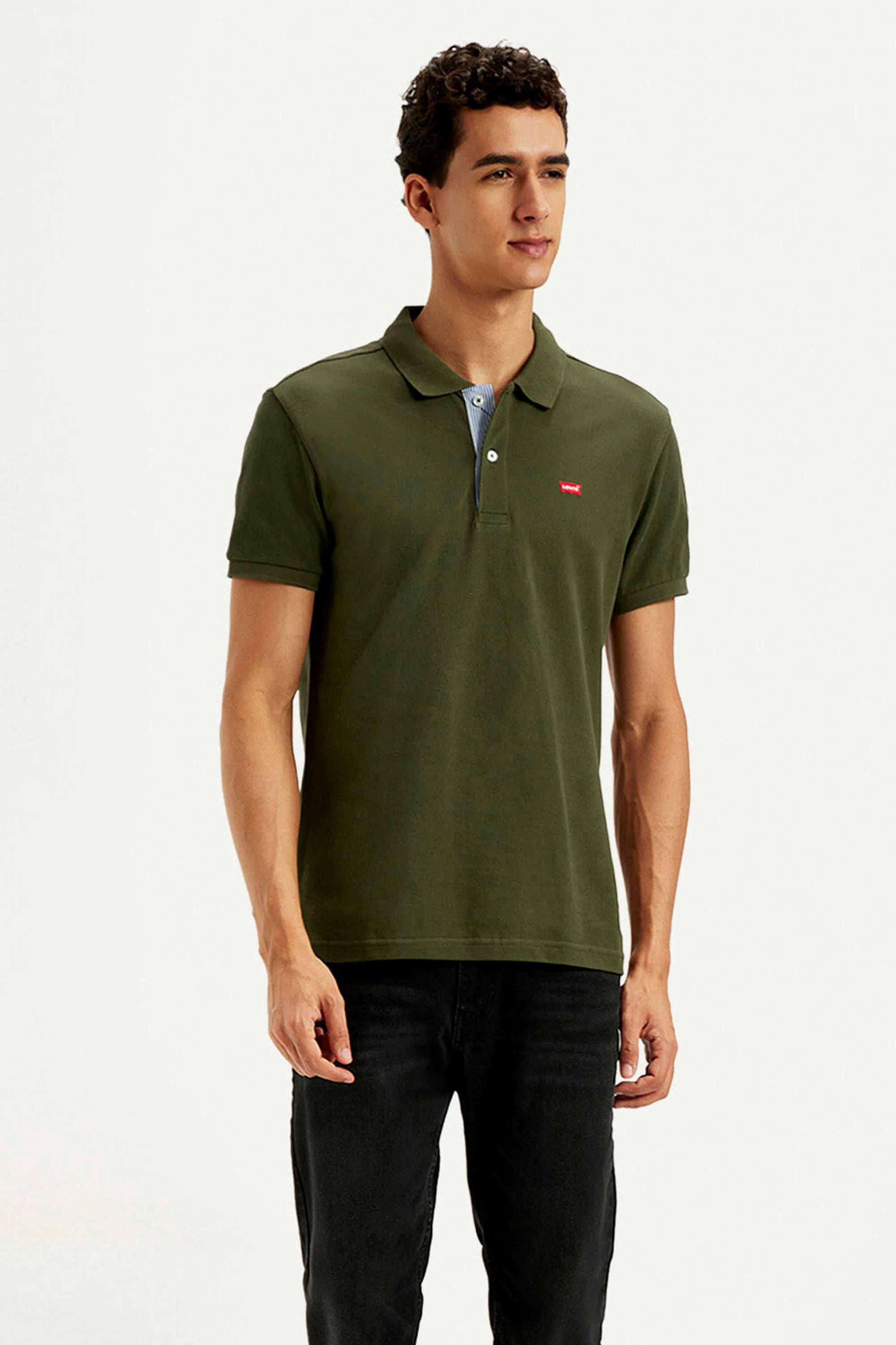 Solid-Cotton-Polo-Men-s-T-Shirt
