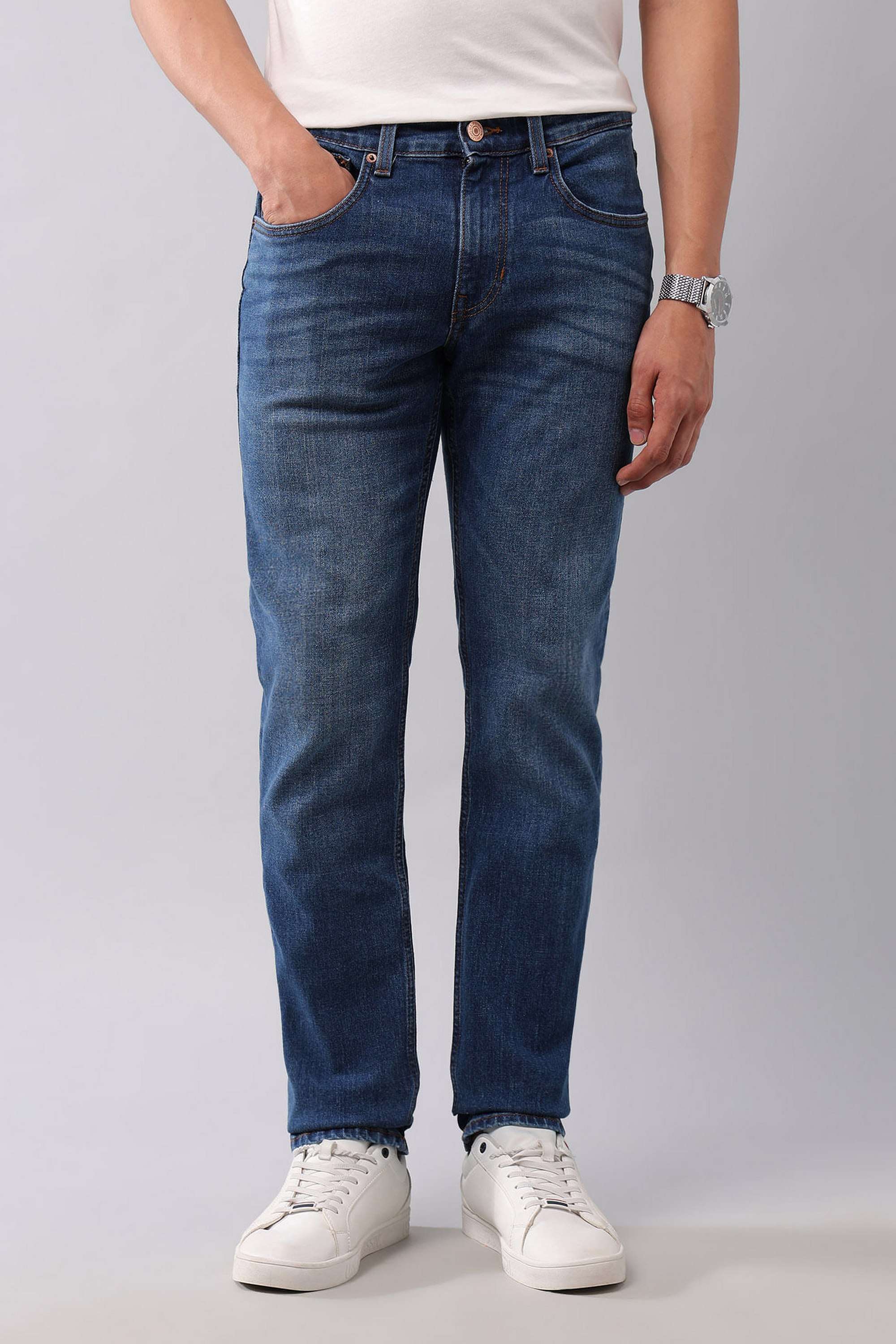 Dark-Wash-Cotton-Straight-Fit-Men-s-Jeans