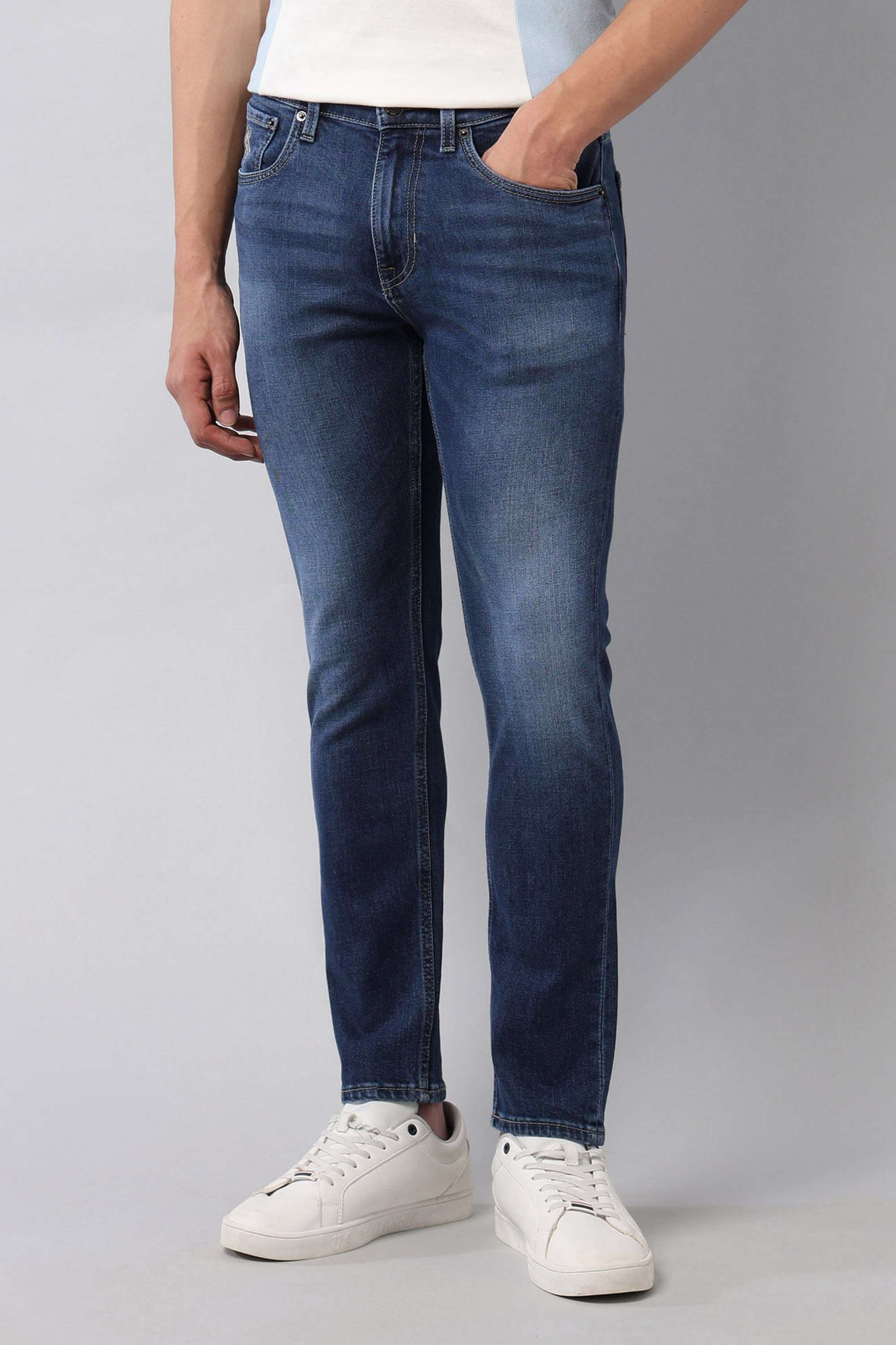 Dark-Wash-Cotton-Straight-Fit-Men-s-Jeans
