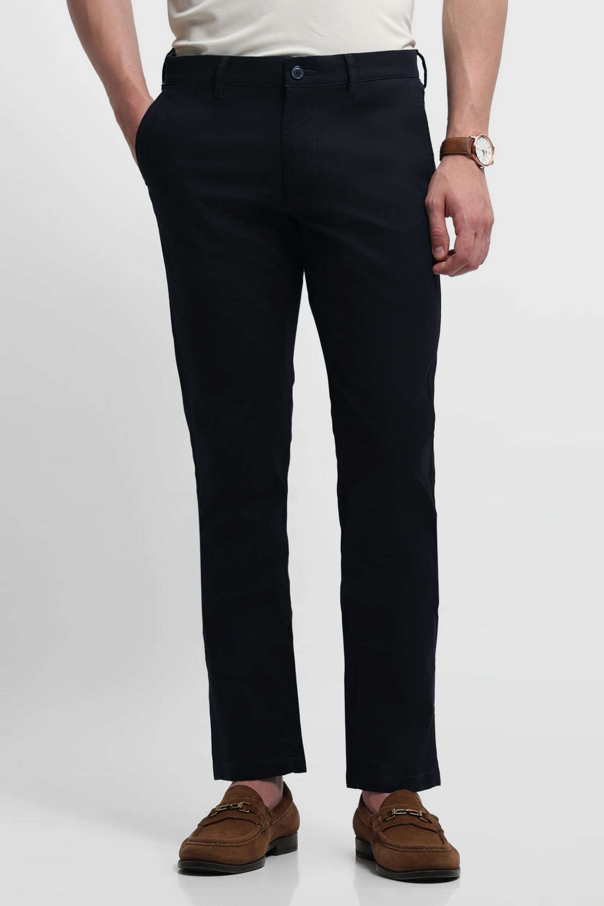 Printed-Cotton-Slim-Fit-Men-s-Casual-Trousers