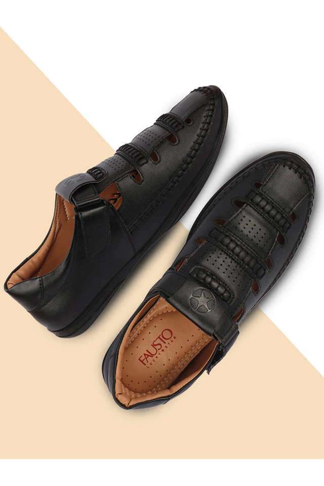 mens casual dress sandals Men's Classic Leather Shoes  Neweyesee Crafted with premium leather Dr. Comfort Fisherman Men's Casual