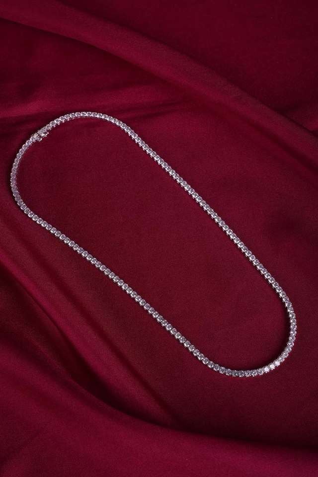 Free-Size-Silver-Western-Women-Chain