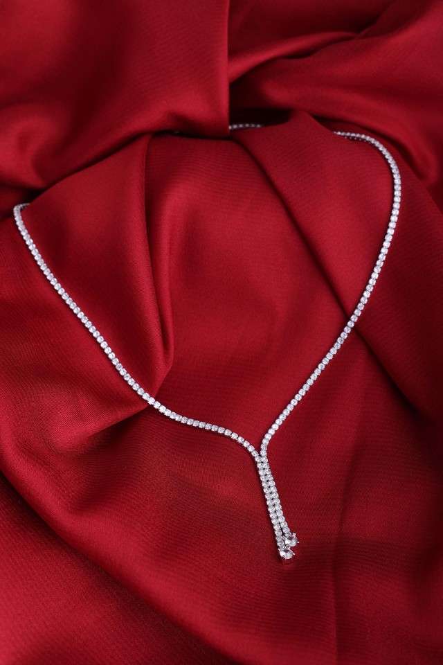 Free-Size-Silver-Western-Women-Chain
