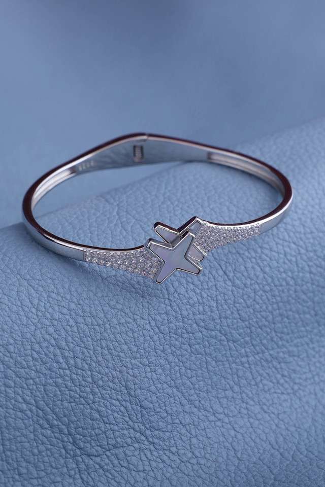 Free-Size-Silver-Western-Women-Bracelet