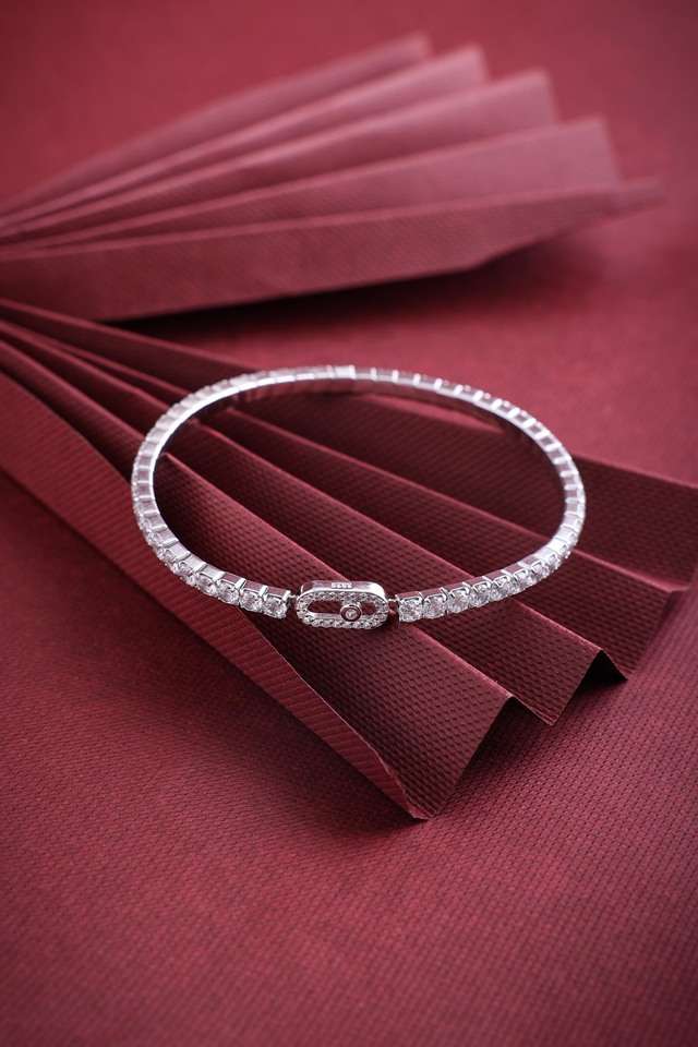 Free-Size-Silver-Western-Women-Bracelet