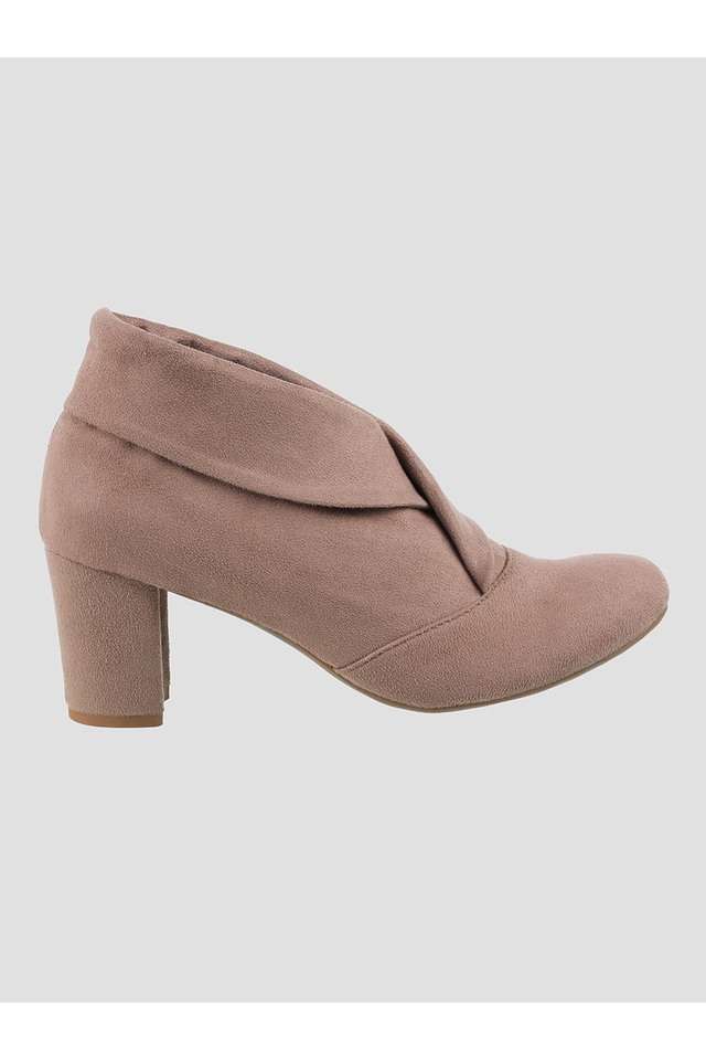 Suede-Slipon-Womens-Casual-Wear-Boots