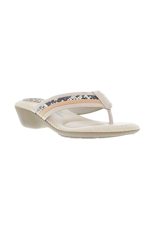 PU-Slip-On-Round-Toe-Womens-Casual-Flip-Flops