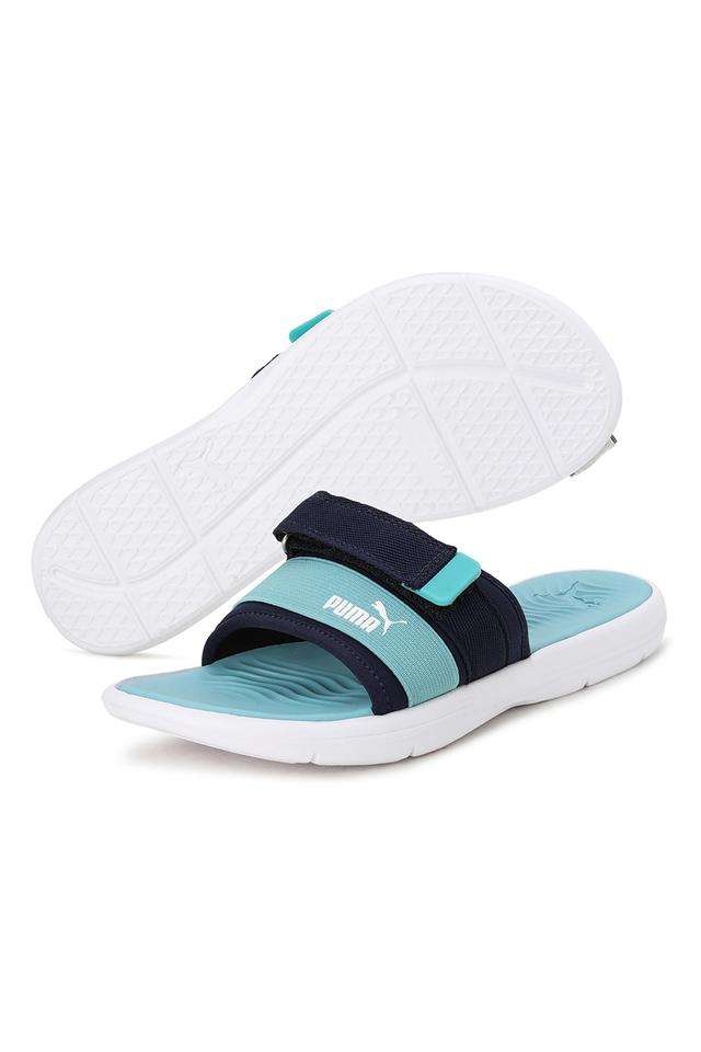 Buy Puma blue Twin Slide Wns IDP Fabric Slip-on Women's Casual