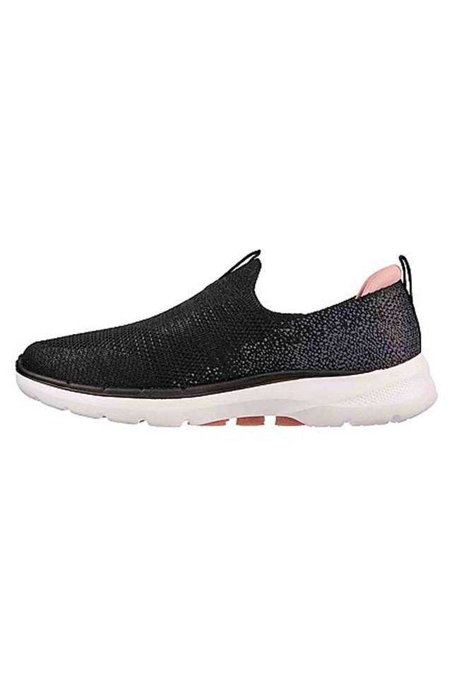 Buy Skechers Black Textile Slip On Strapless Womens Casual Shoes