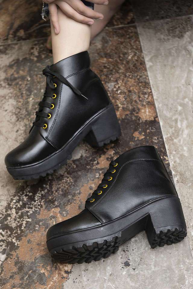 black colour boots for girls