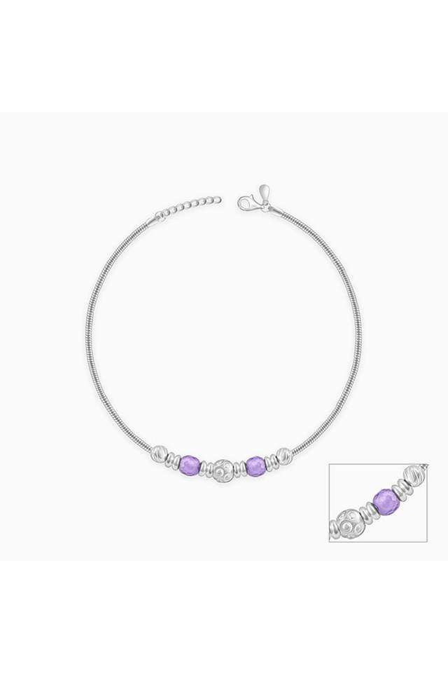 Silver-Colourful-Radiance-Anklet