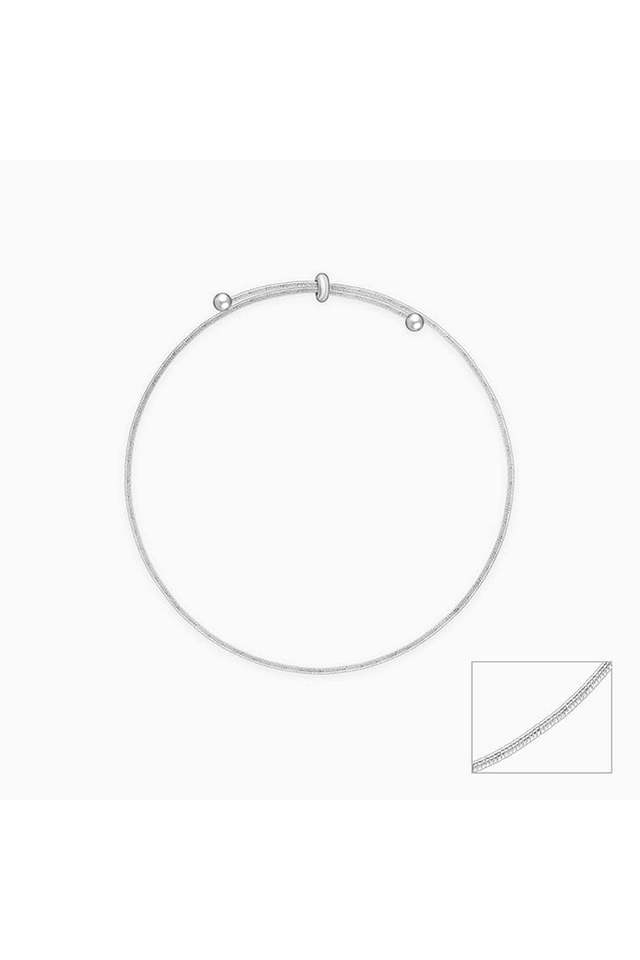 Silver-Classic-Slider-Anklet