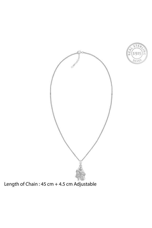 Silver-Radha-Krishna-Pendant-with-Box-Chain