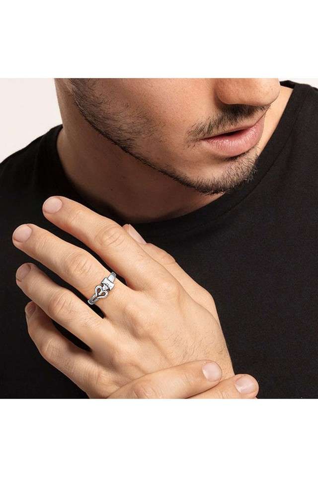 925-Sterling-Silver-Zircon-Stone-Women-Western-Wear-Ring