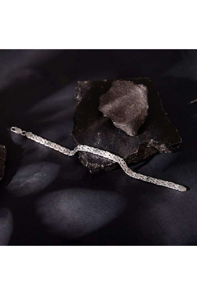 Silver-Fearless-Bracelet-For-Him