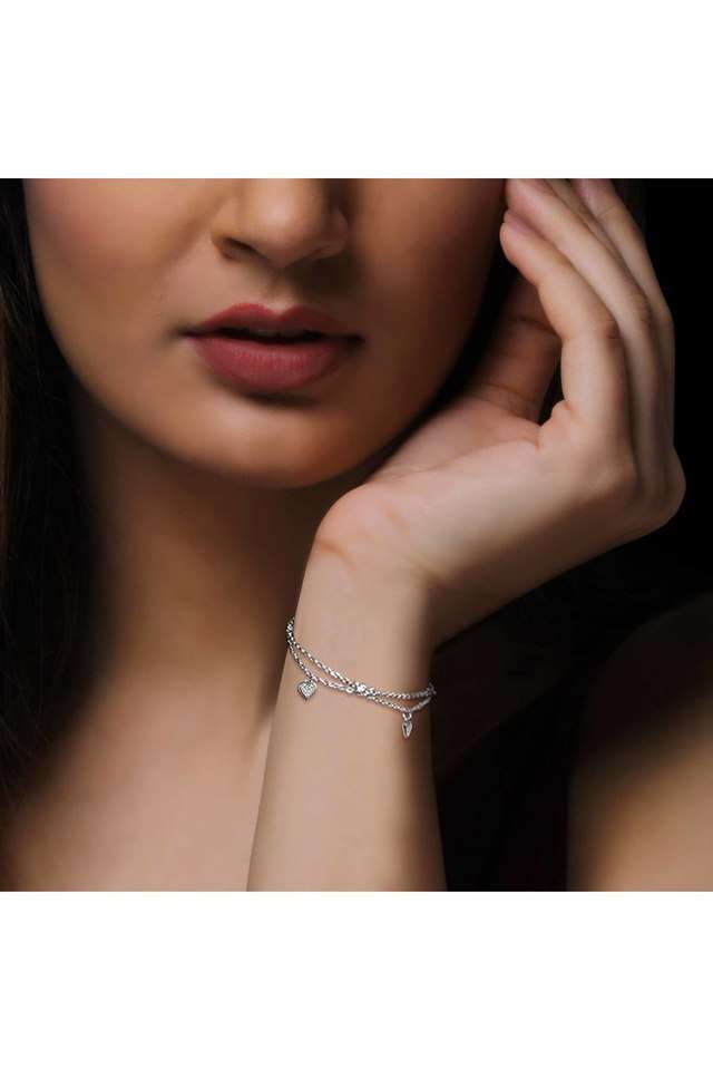 Womens-Sterling-Silver-Western-Bracelet