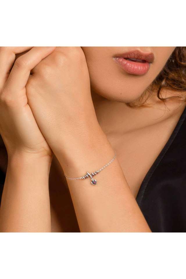 Womens-Sterling-Silver-Western-Bracelet