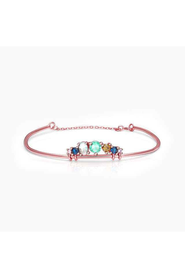Anushka-Sharma-Rose-Gold-Multi-Hued-Tiara-Bangle-Bracelet