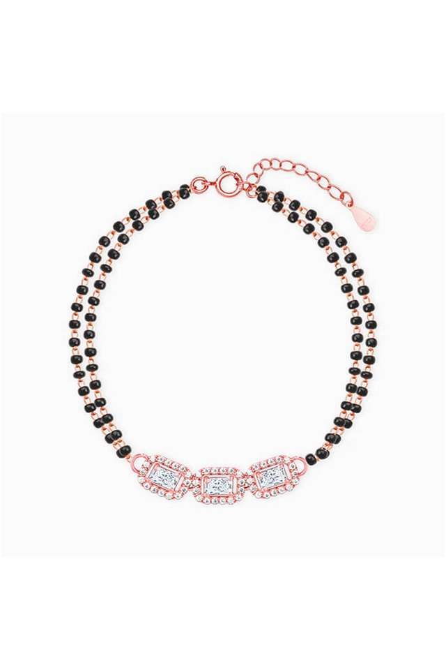 Stylish-Zircon-Spring-Ring-Clasp-Western-Womens-Bracelet